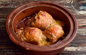 Send to the oven, heated to 190 degrees, for 40-50 minutes.