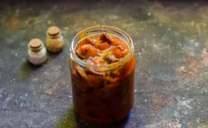 Transfer the workpiece to sterile jars.