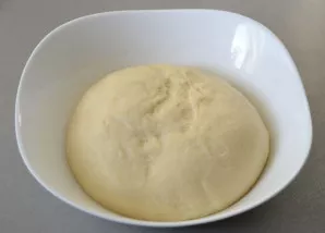 If the volume of the dough has increased at least 2 times, you can start forming buns.
