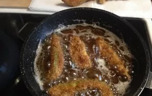 Put in a pan with hot oil and fry on all sides until browned.