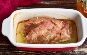 Send to the oven heated to 190 degrees for 60 minutes.