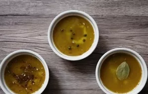 You can add bay leaf, peppercorns, or your favorite spices to the melted butter. Butter will become fragrant.