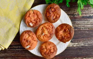 Cupcakes with fish are ready! Delicious!