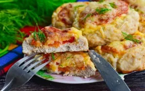 Serve them hot. Delicious.