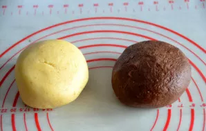 You should get 2 pieces of dough.