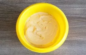 Beat with a mixer until fluffy.