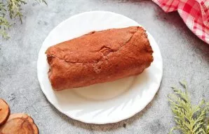 Roll the pancakes into one dense roll. Wrap in foil and put in the refrigerator for 3 hours.