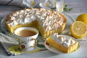 American lemon pie