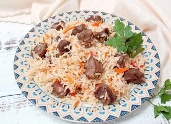 Basmati rice pilaf