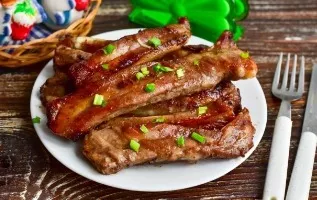 Glazed ribs