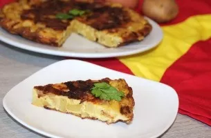 Spanish potato casserole