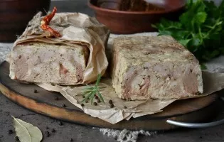 Rustic style pate