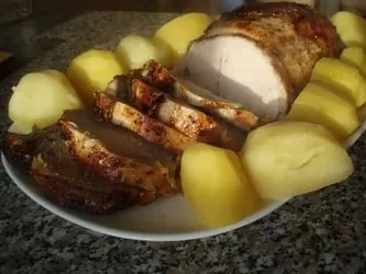 Pork loin steak