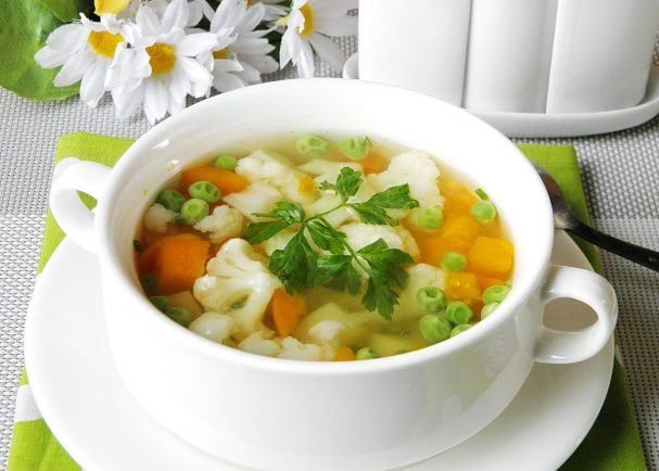 Classic vegetable soup