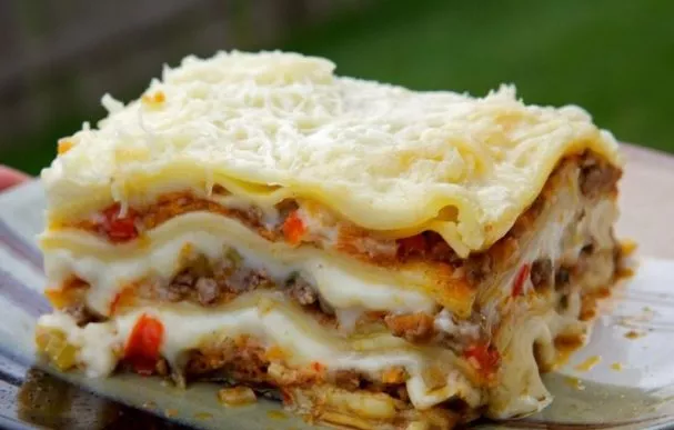 Lasagna with meat