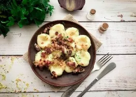 Polish potato dumplings