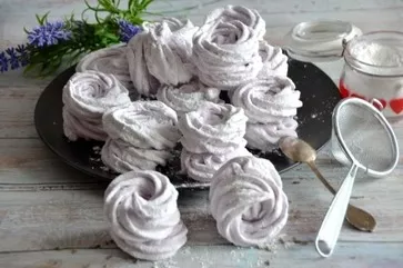 Lavender marshmallows