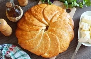 Homemade butter bread