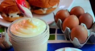 Homemade mayonnaise Provence