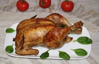 Oven-baked chicken