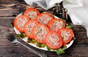 Tomato medallions