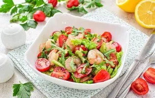 French-style shrimp salad