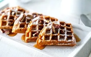 Sweet potato waffles