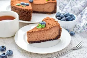 Chocolate cheesecake