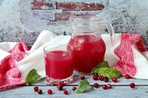 Cranberry kissel