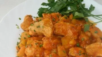 Chicken goulash