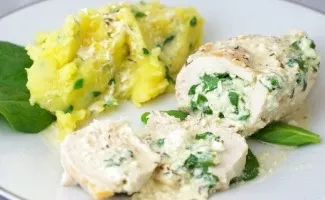 Chicken breast rolls